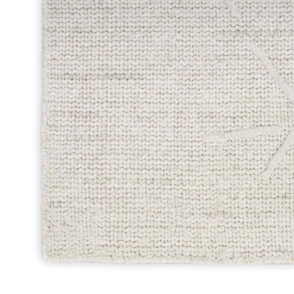 Nourison Wander 5&#39;3&quot; x 7&#39;3&quot; Ivory and Grey Area Rug, , large