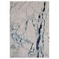 Feizy Indio 1"8" x 2"10" Ivory and Blue Area Rug, , large