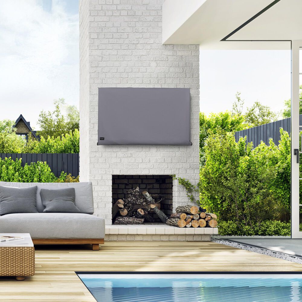 Furrion Aurora 43" Outdoor TV Cover in Grey, , large