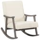 OSP Home Gainborough Rocker with Brushed Grey Frame in Linen, , large