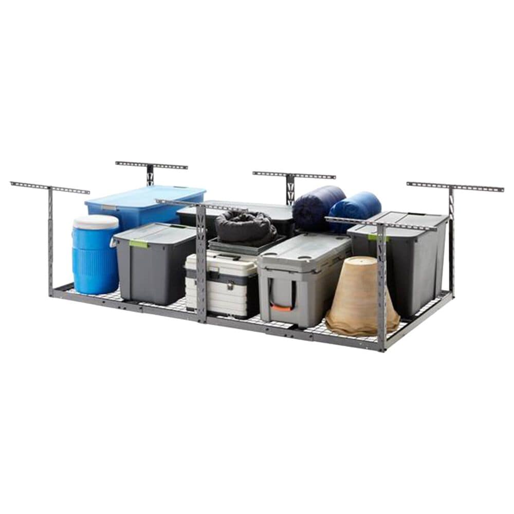 Gladiator 4&#39; x 8&#39; Overhead GearLoft Storage Rack in Hammered Granite, , large