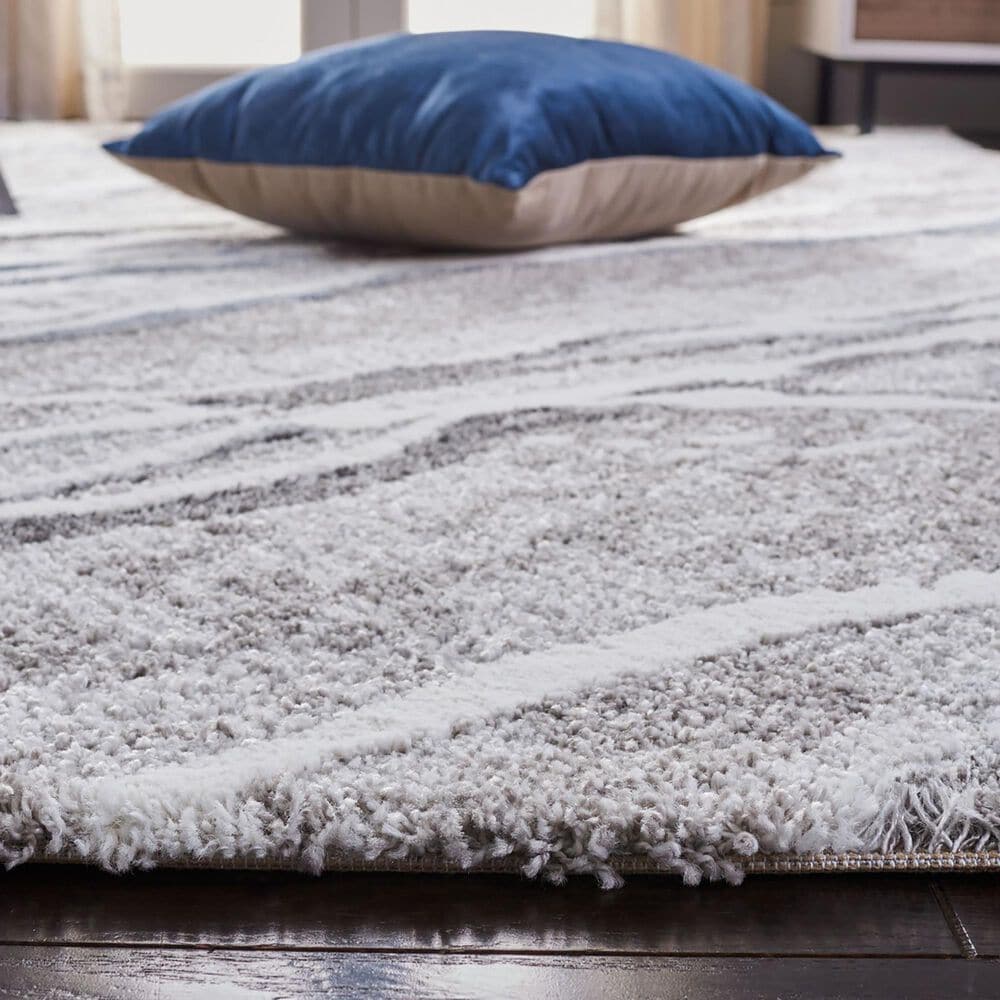 Safavieh Century CTY382F 2&#39; x 11&#39; Grey and Blue Runner, , large