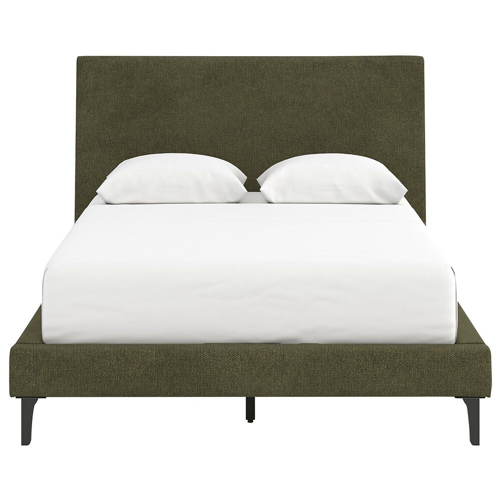 Ashley Chirason Full Platform Bed in Sage Green, , large