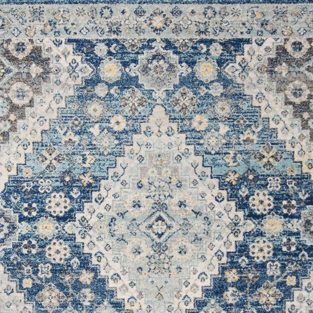 Safavieh Madison MAD616N 5&#39;1&quot; x 7&#39;6&quot; Navy and Creme Area Rug, , large