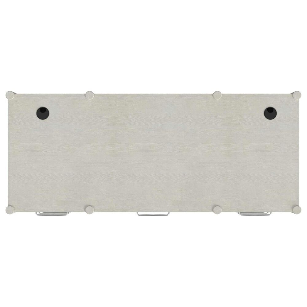 Wycliff Bay Towne 69" Executive Desk in Ash White, , large