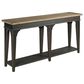 American Drew Hancock Hall Console Table in Black and Vintage Walnut, , large