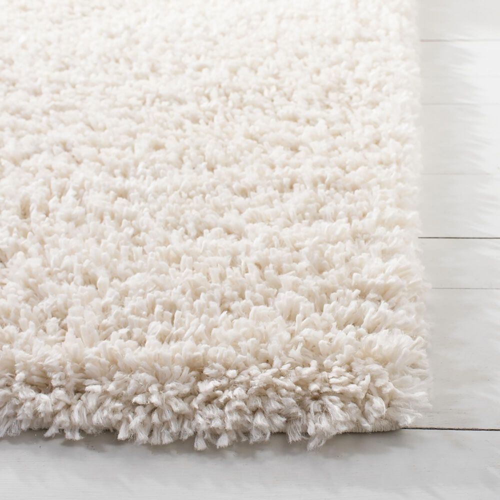 Safavieh August Shag AUG200C 9&#39; x 12&#39; Ivory Area Rug, , large