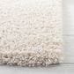 Safavieh August Shag AUG200C 9" x 12" Ivory Area Rug, , large