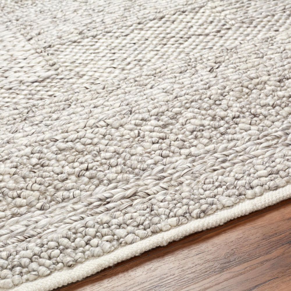 Surya Vesta VST2300 2&#39; x 3&#39; Light Grey Area Rug, , large