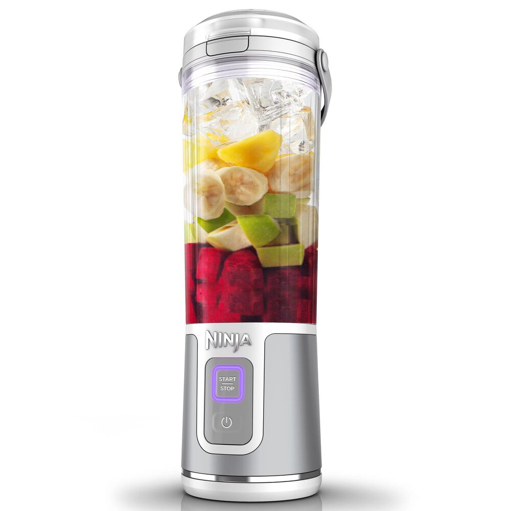 Ninja Blast 1-Speed Portable Hand Blender in White, , large