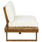 Linon Home Decor Skypark Outdoor Left Side Loveseat in Beige, , large