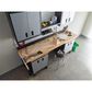 Gladiator 8" Adjustable Height Hardwood Workbench in Hammered Granite, , large