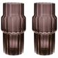 Ashley Dorlow 14" Vase in Mauve (Set of 2), , large