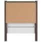 Ashley Pamytta Twin Upholstered Panel Bed in Rich Brown, , large