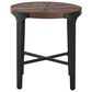 Steve Silver Chevron End Table in Cinnamon and Black, , large