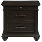 Mayberry Hill Slater Queen Storage Bed with Two Nightstands in Black, , large