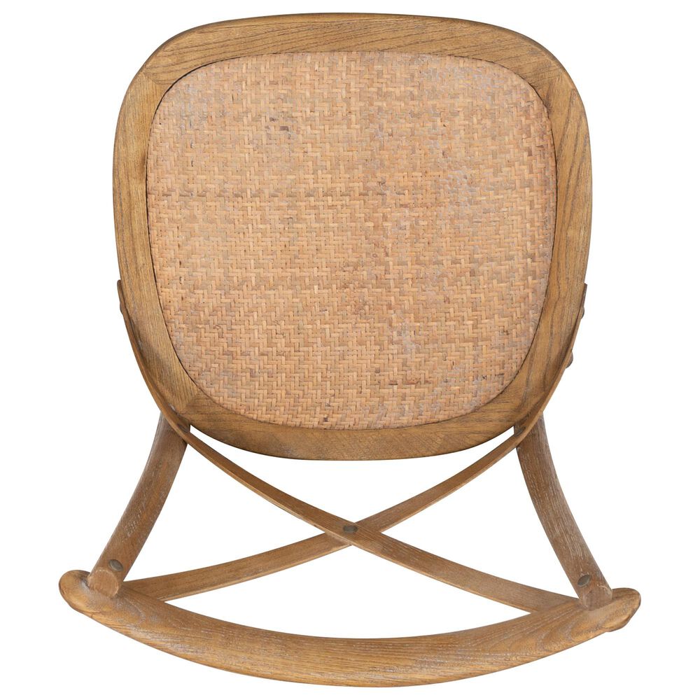 Linon Home Decor Roxy Bar Stool in Weathered Grey, , large
