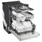 LG 24" Built-In Bar Handle Dishwasher with 3rd Rack in PrintProof Stainless Steel, , large