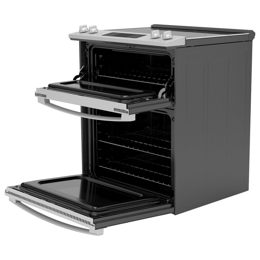 GE Appliances 30&quot; Slide-In Electric Double Oven Range with Convection in Stainless Steel, , large
