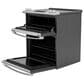 GE Appliances 30" Slide-In Electric Double Oven Range with Convection in Stainless Steel, , large