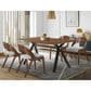 Blue River Laredo and Polly 5-Piece Dining Set in Walnut and Black, , large