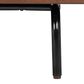 Safavieh Genevieve 54" Media Stand in Black and Walnut, , large