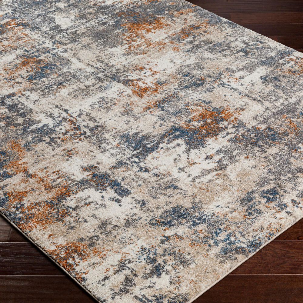 Surya Tuscany TUS-2325 Cream, Gray, Light Beige, Dusty Coral, Brown and Blue 12&#39; x 15&#39; Area Rug, , large