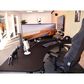 Arozzi Arena Angelo Gaming Desk in Pure Black (Box 1 of 2), , large