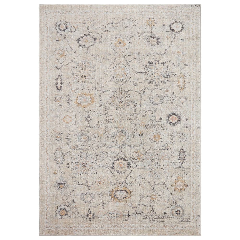 Loloi II Monroe 2"6" x 5"9" Natural and Multicolor Runner, , large