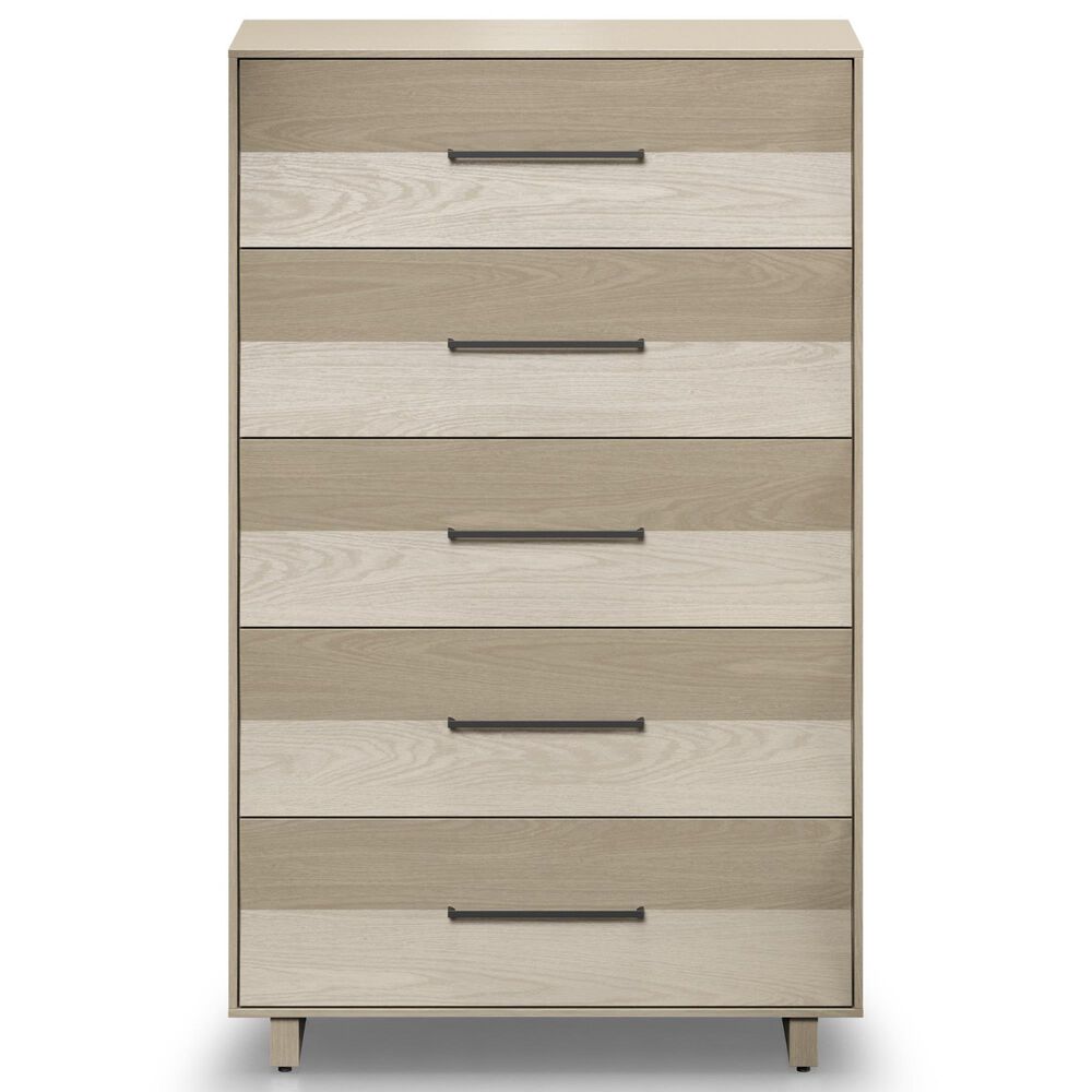 BDI Kava 4-Piece Queen Bedroom Set in Washed Oak, , large