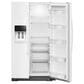 Whirlpool 20.85 Cu. Ft. Counter Depth Freestanding Side by Side Refrigerator in White, , large