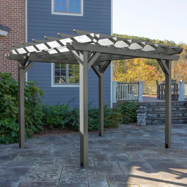 Highwood USA Bodhi 10" x 12" Pergola in Coastal Teak, , large