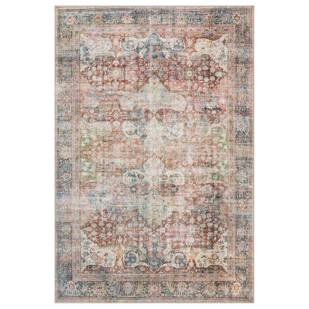 Loloi Loren LQ-14 7"6" x 9"6" Multicolor Area Rug, , large