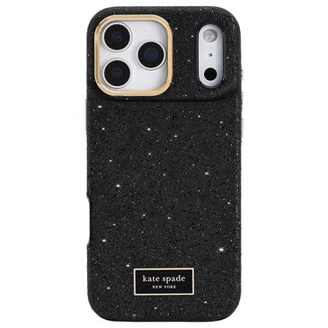 Kate Spade Protective Crystal Pave MagSafe Case for Apple iPhone 18 Pro in Nightfall and Gold, , large