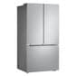 LG 25.1 Cu. Ft. Counter-Depth 3-Door French Door Refrigerator in Printproof Stainless Steel, , large
