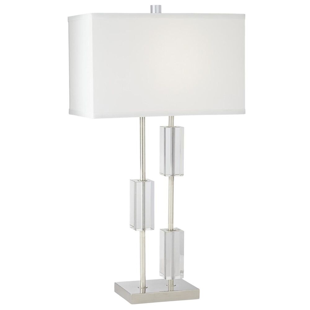 Pacific Coast Lighting Aurora Table Lamp in Polished Nickel, , large