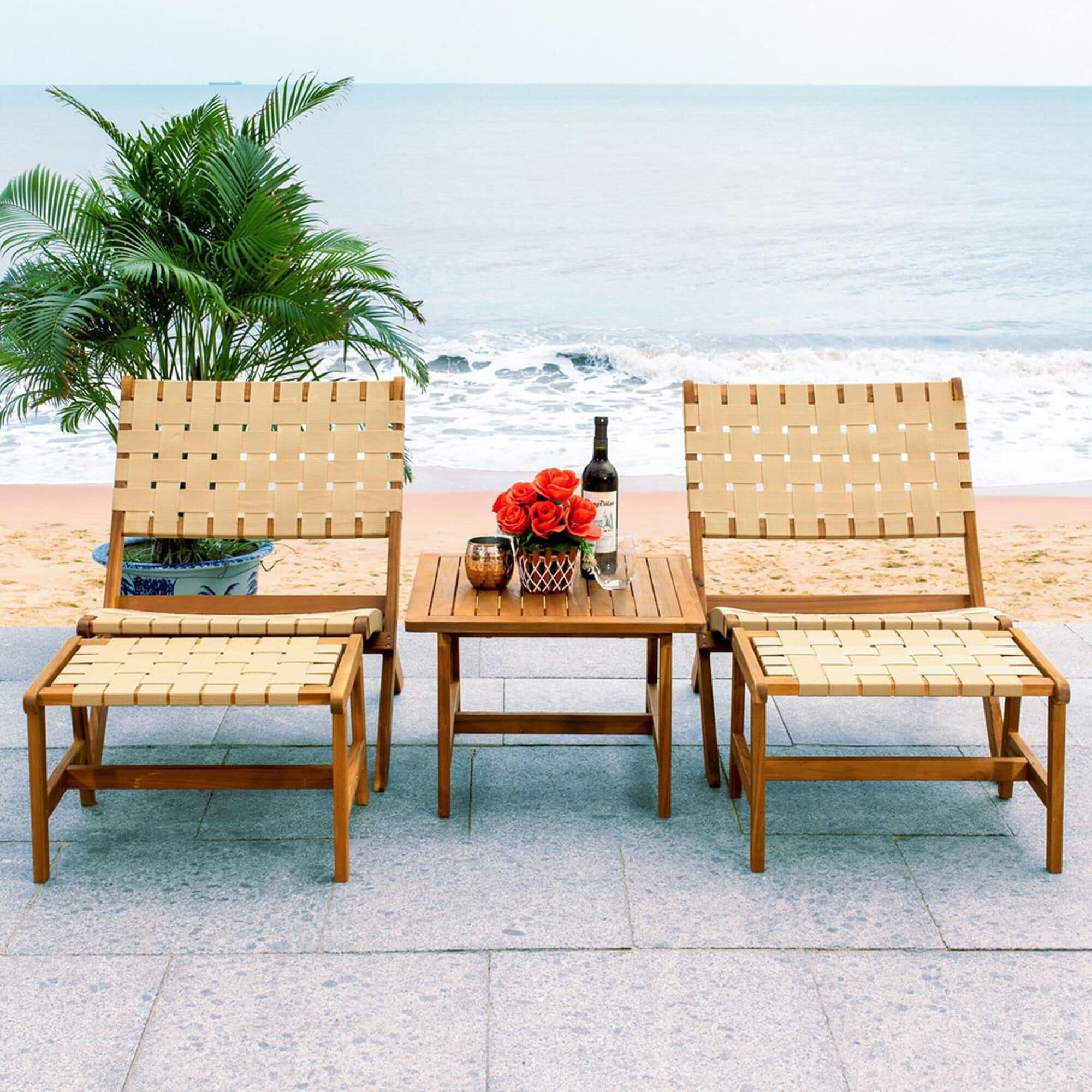 Safavieh patio shop conversation set