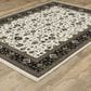 Oriental Weavers Vivian VI02B 3"10" x 5"5" Ivory Area Rug, , large