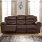 Ashley Stoneland Reclining Sofa in Chocolate, , large
