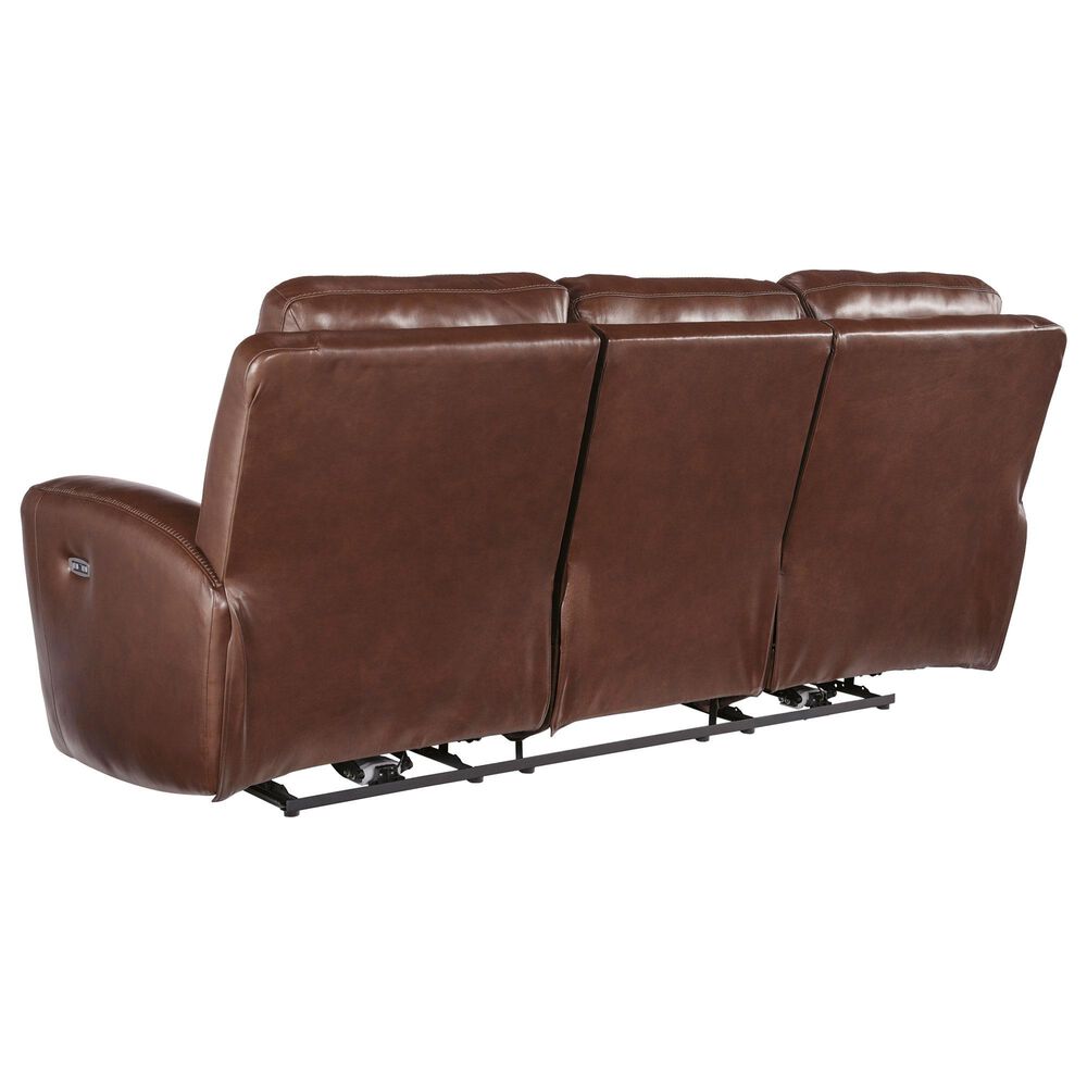 Ashley Next Move Power Reclining Sofa in Mahogany, , large