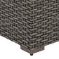 Homestyles Boca Raton Patio Planter in Brown and Gray, , large