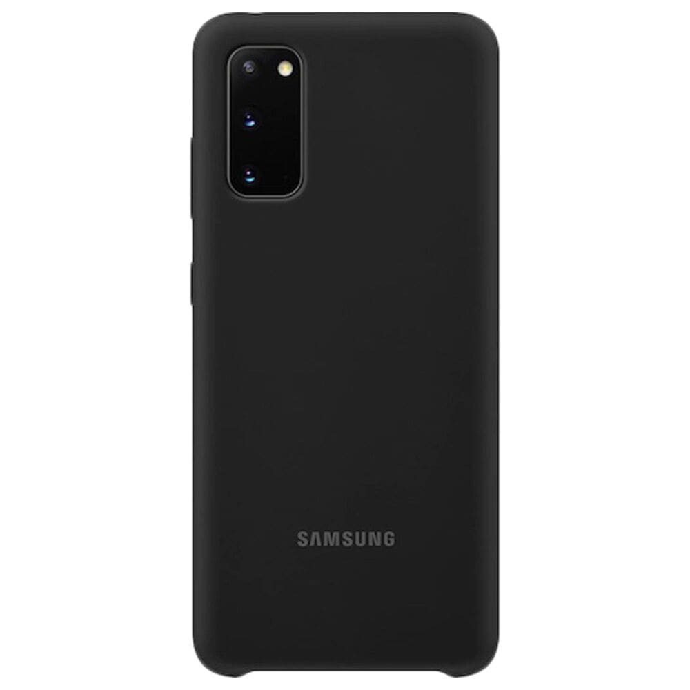 Samsung Galaxy S20 5G Silicone Cover in Black, , large