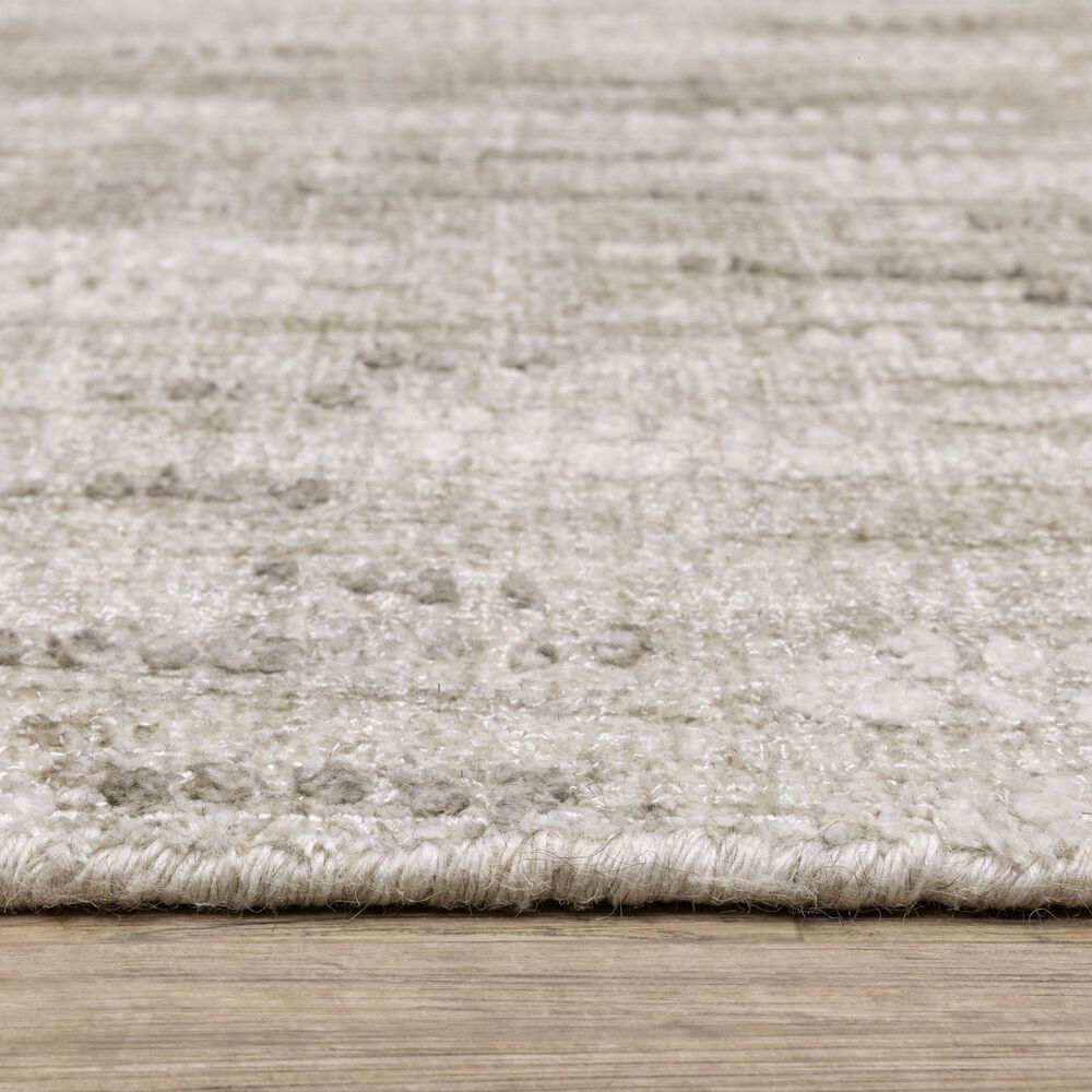 Oriental Weavers Clarke CLA08 Beige and Brown 2&#39;6&quot; x 10&#39;Runner, , large
