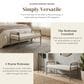 Furniture of America Lalia Hammered Metal Upholstered Bench in Gun Metal, , large