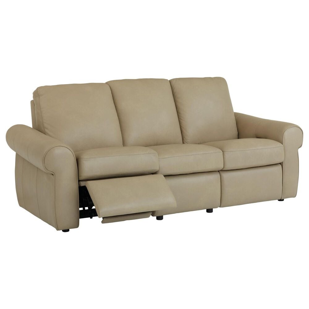 Bassett Bristol Power Motion Sofa with Air Massage in Putty, , large