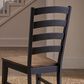 A-America Stone Creek Side Chair in Chicory and Slate Black, , large