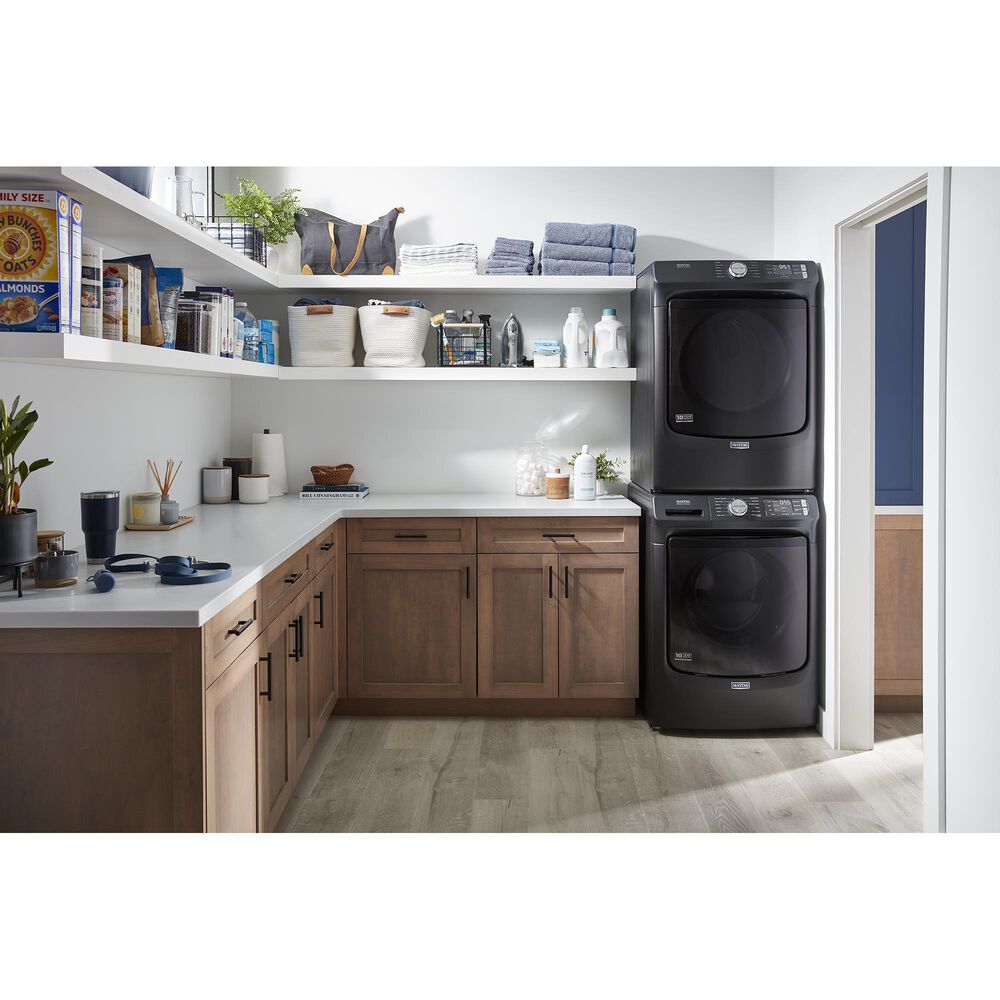 Maytag 4.8  Cu. Ft. Washer and 7.3 Cu. Ft. Gas Dryer in Black , , large