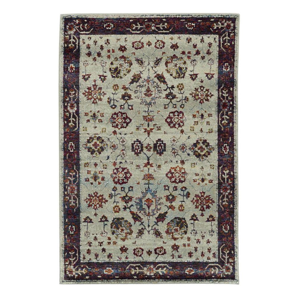Oriental Weavers Andorra 6842D 3"3" x 5"2" Stone Area Rug, , large