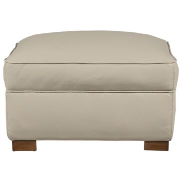 Sienna Designs Leather Ottoman in Stallion Vanilla, , large