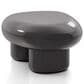 Furniture of America Rene Low Profile Glossy Coffee Table in Dark Gray, , large